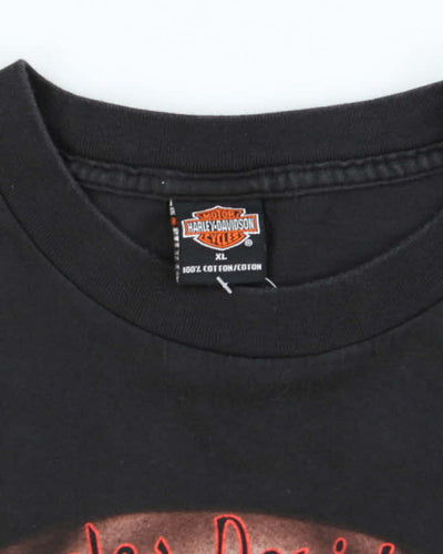 Vintage Y2k 00s Harley Davidson Graphic T-shirt - XL