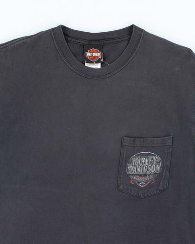 Vintage Y2k 00s Harley Davidson Graphic T-shirt - M