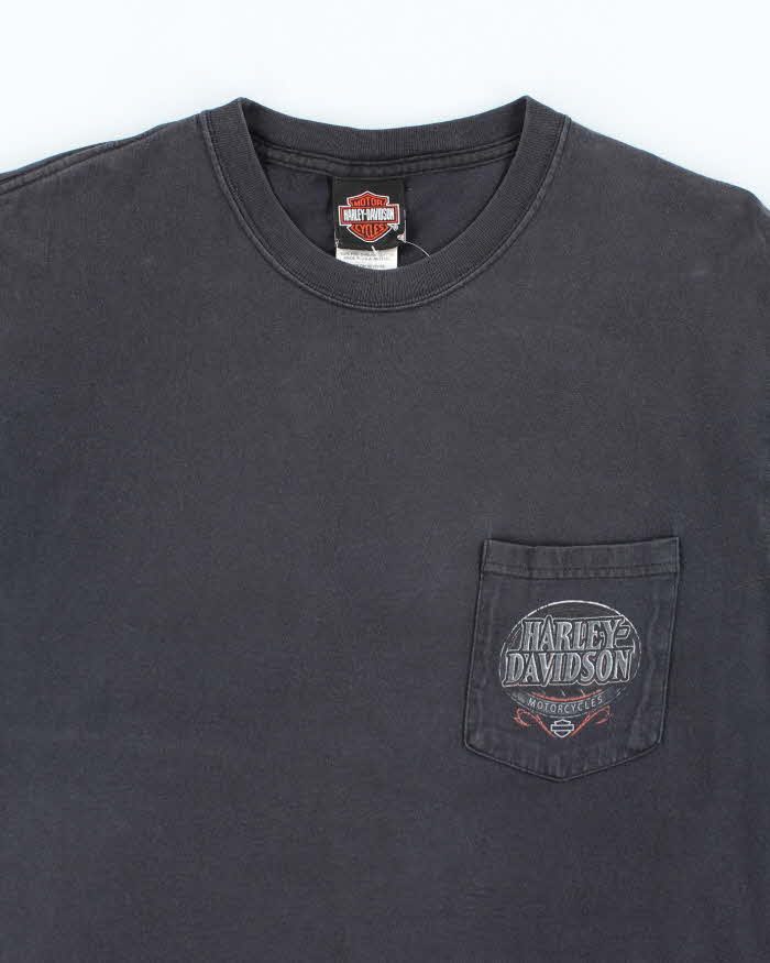 Vintage Y2k 00s Harley Davidson Graphic T-shirt - M