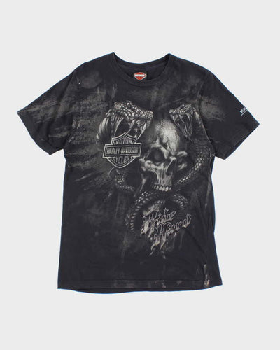 Vintage Y2k 00s Harley Davidson Graphic T-shirt - M