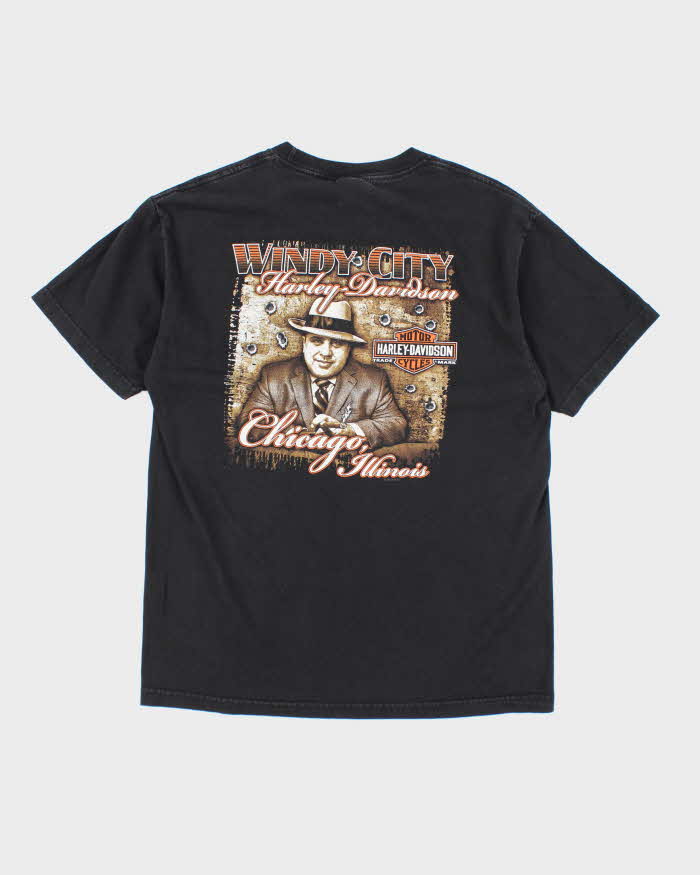 Vintage Y2k 00s Harley Davidson Graphic T-shirt - L