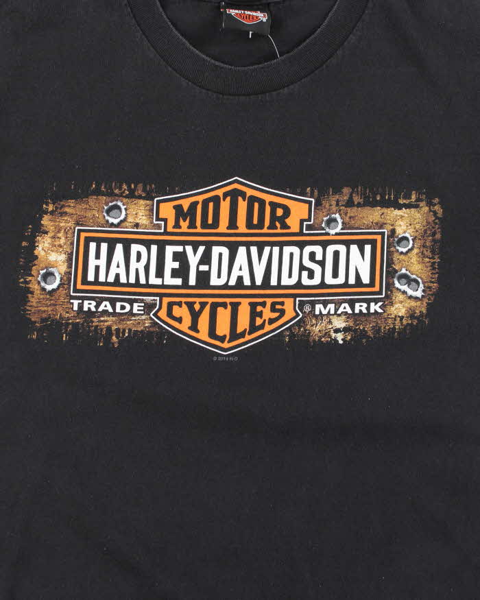 Vintage Y2k 00s Harley Davidson Graphic T-shirt - L