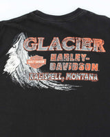 Vintage Y2k 00s Harley Davidson Graphic T-shirt - L