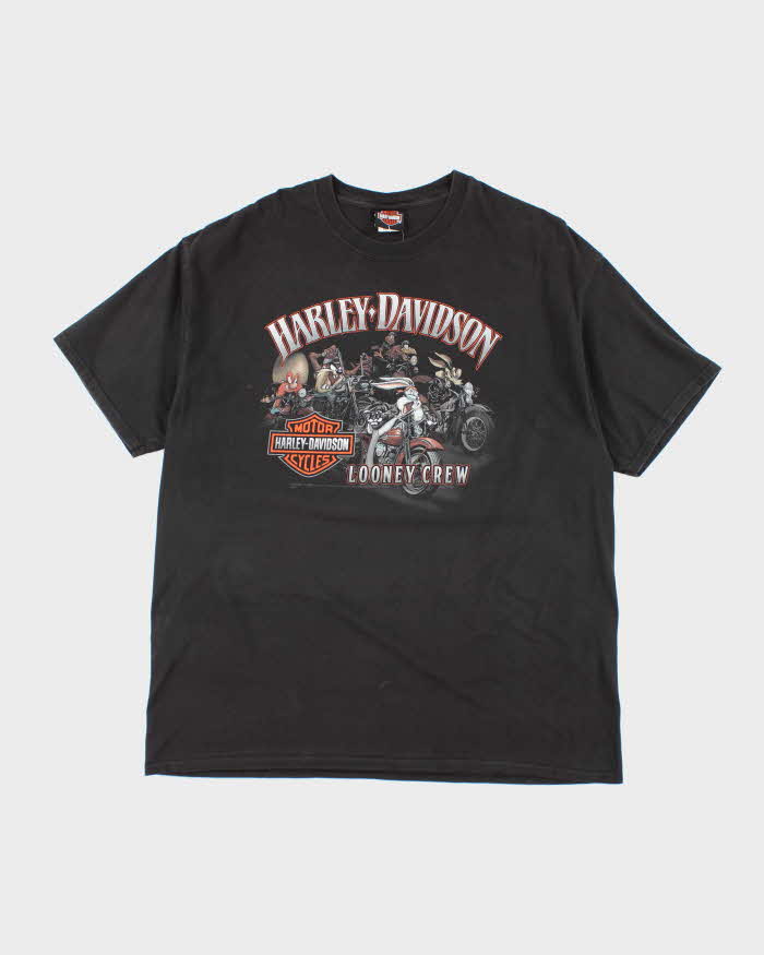 Vintage Y2k 00s Harley Davidson Graphic T-shirt - XXL