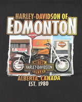 Vintage Y2k 00s Harley Davidson Graphic T-shirt - XXL