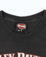 Vintage Y2k 00s Harley Davidson Graphic T-shirt - XXL