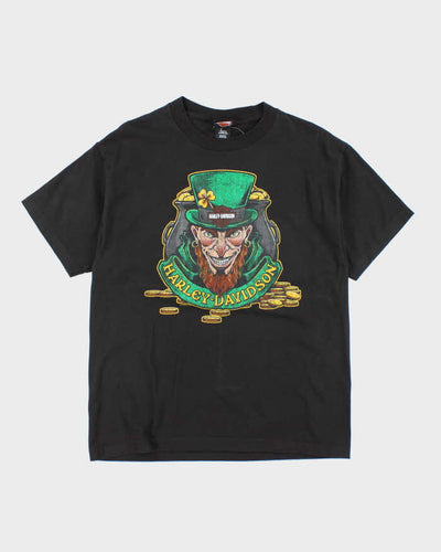 Vintage Y2k 00s Harley Davidson Graphic T-shirt - L