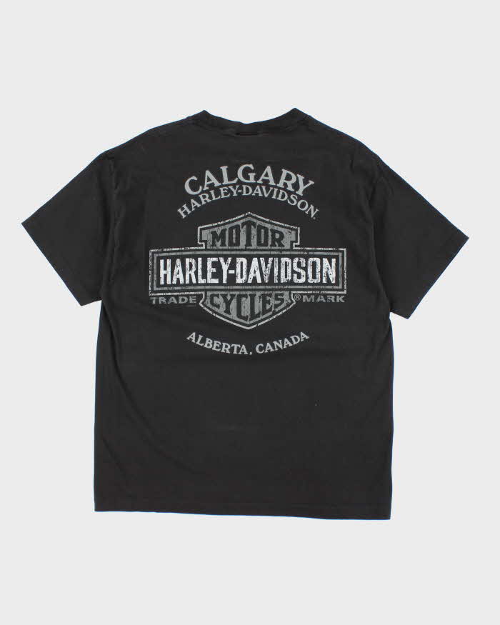 Vintage Y2k 00s Harley Davidson Graphic T-shirt - L