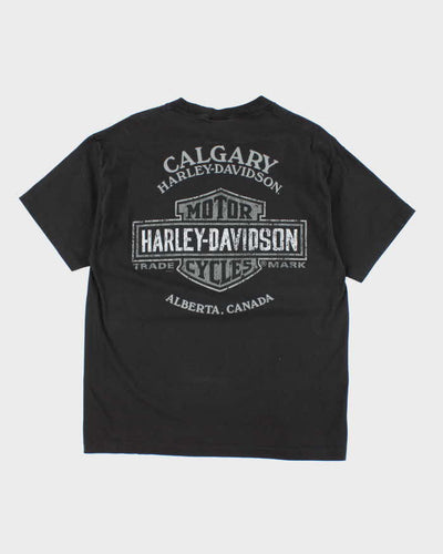 Vintage Y2k 00s Harley Davidson Graphic T-shirt - L