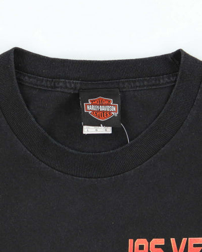 Vintage Y2k 00s Harley Davidson Graphic T-shirt - L