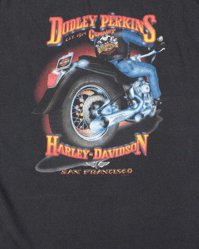Vintage Y2k 00s Harley Davidson Graphic T-shirt - XL