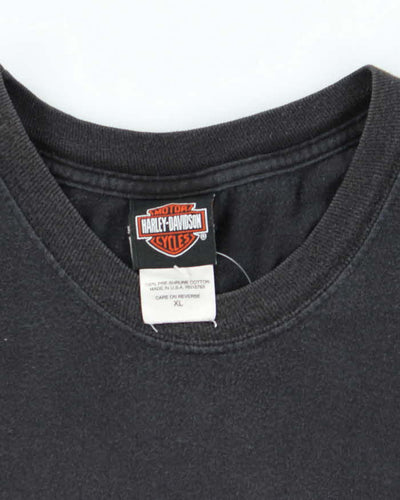 Vintage Y2k 00s Harley Davidson Graphic T-shirt - XL