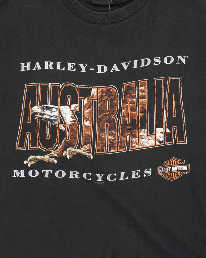 Vintage 90s Harley Davidson Single Stitch T-shirt - L