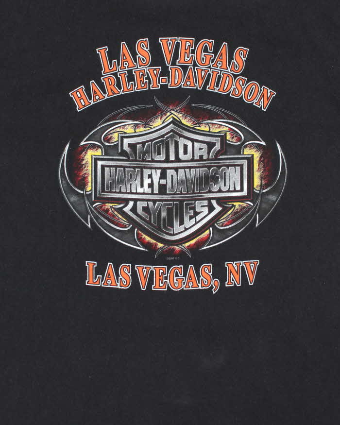 Vintage Y2k 00s Harley Davidson Graphic T-shirt - M