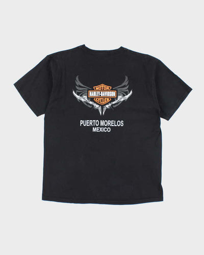 Vintage Y2k 00s Harley Davidson Graphic T-shirt - L