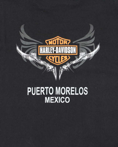 Vintage Y2k 00s Harley Davidson Graphic T-shirt - L