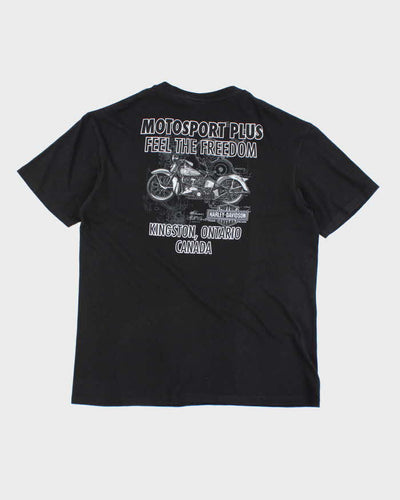 Vintage Y2k 00s Harley Davidson Graphic T-shirt - L