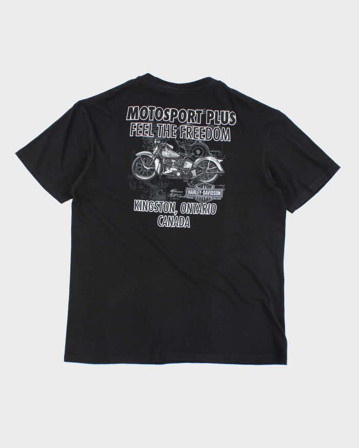Vintage Y2k 00s Harley Davidson Graphic T-shirt - L