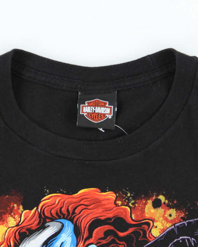 Vintage Y2k 00s Harley Davidson Graphic T-shirt - L