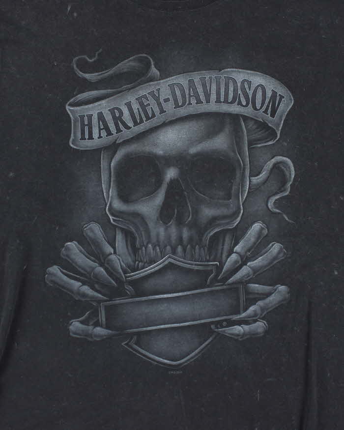 Vintage Y2k 00s Harley Davidson Graphic T-shirt - XL