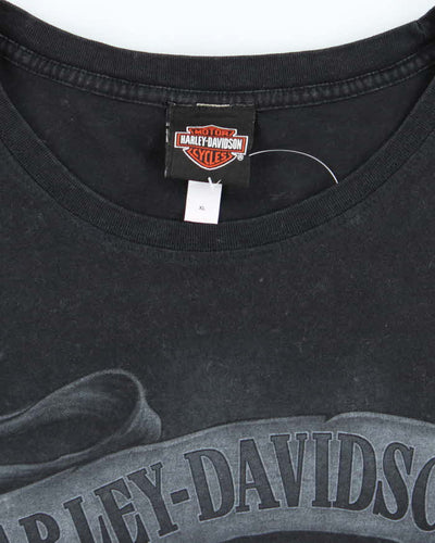 Vintage Y2k 00s Harley Davidson Graphic T-shirt - XL