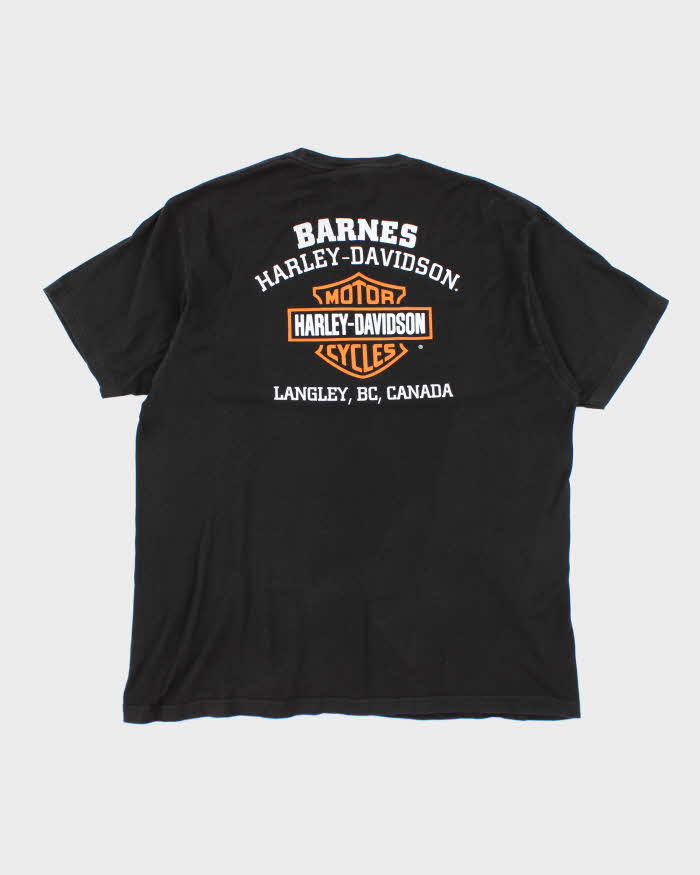 Vintage Y2k 00s Harley Davidson Graphic T-shirt - XL