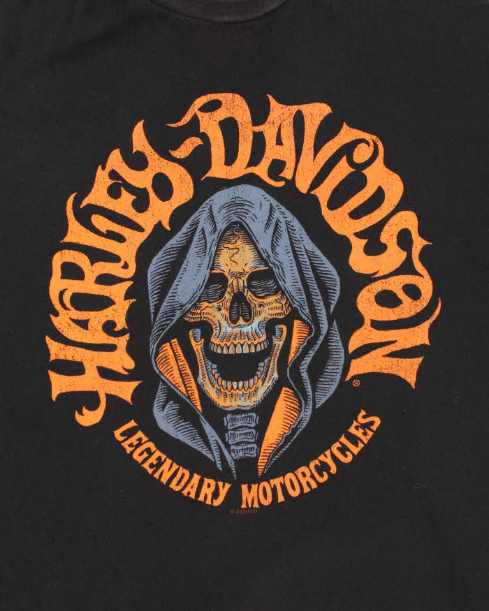 Vintage Y2k 00s Harley Davidson Graphic T-shirt - XL