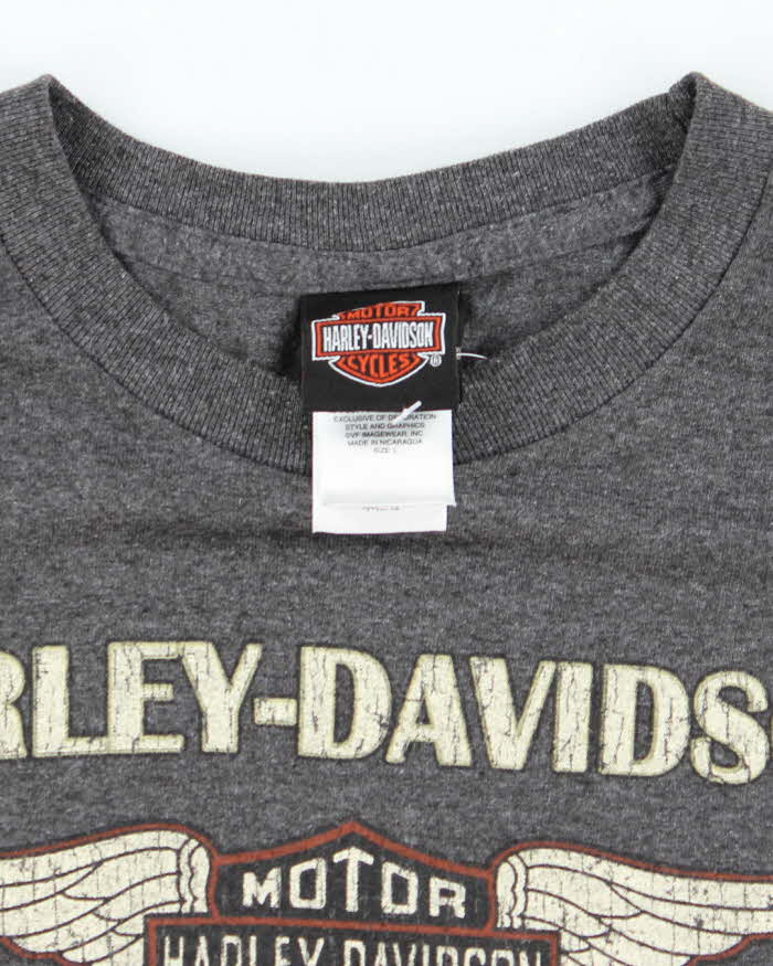 Vintage Y2k 00s Harley Davidson Graphic T-shirt - L
