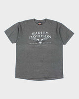 Vintage Y2k 00s Harley Davidson Waffle T-shirt - L