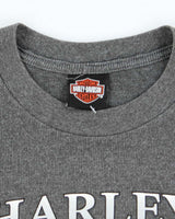Vintage Y2k 00s Harley Davidson Waffle T-shirt - L