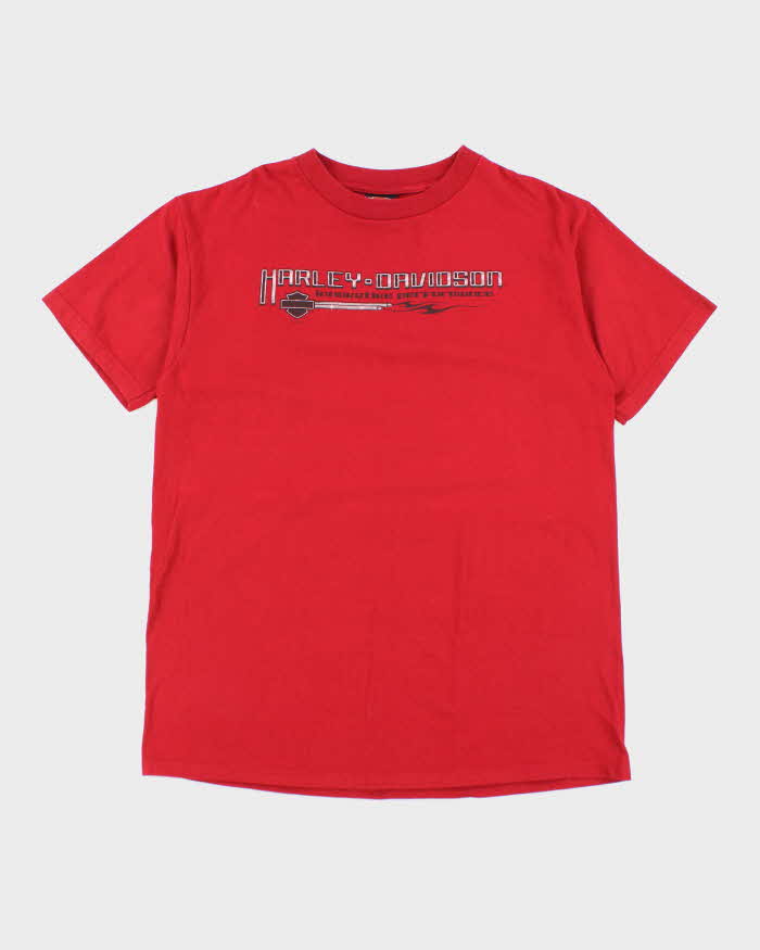Vintage Y2k 00s Harley Davidson Graphic T-shirt - XL