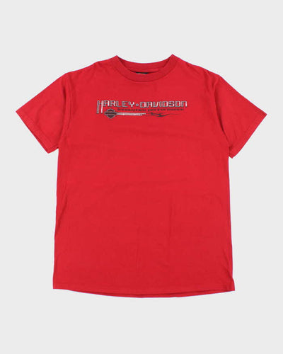 Vintage Y2k 00s Harley Davidson Graphic T-shirt - XL