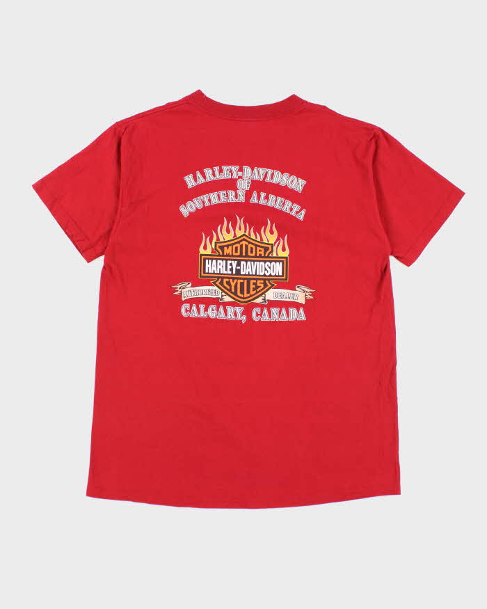 Vintage Y2k 00s Harley Davidson Graphic T-shirt - XL