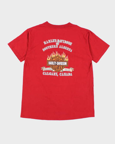 Vintage Y2k 00s Harley Davidson Graphic T-shirt - XL