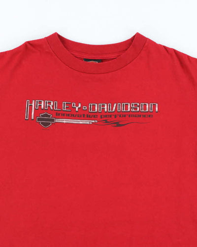 Vintage Y2k 00s Harley Davidson Graphic T-shirt - XL