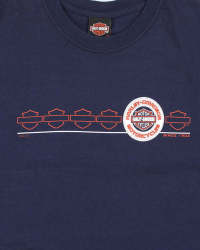 Vintage Y2k 00s Harley Davidson Graphic T-shirt - L
