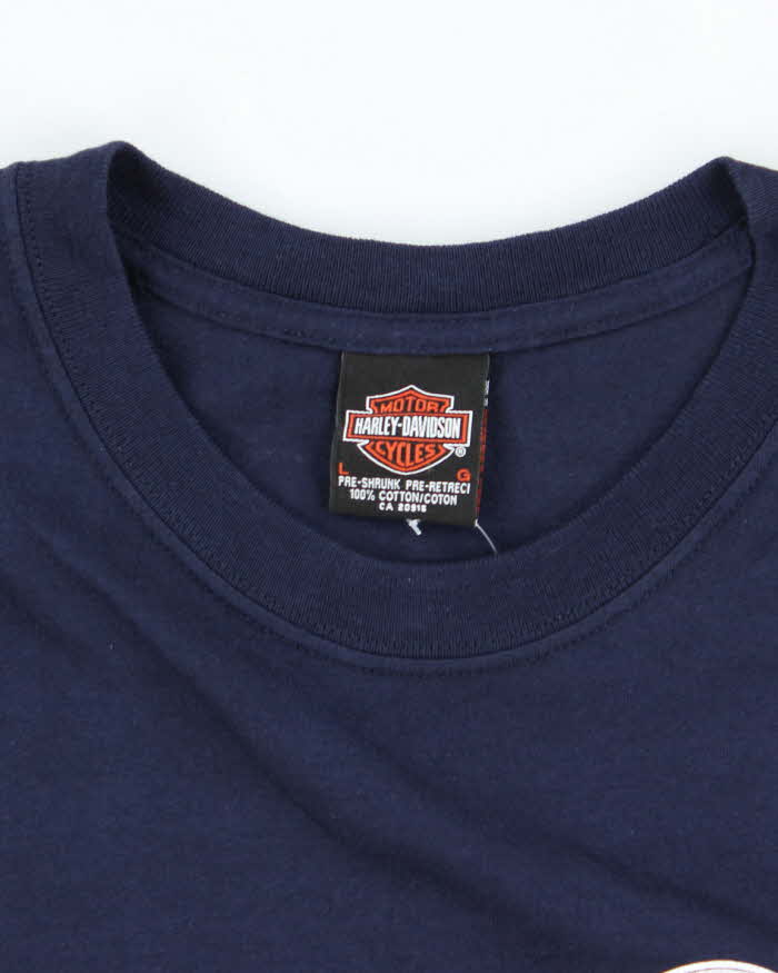 Vintage Y2k 00s Harley Davidson Graphic T-shirt - L