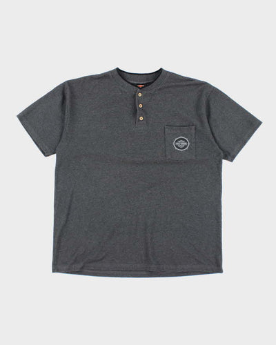 Vintage Y2k 00s Harley Davidson Polo Shirt - XL