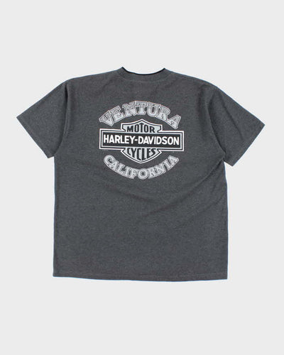 Vintage Y2k 00s Harley Davidson Polo Shirt - XL