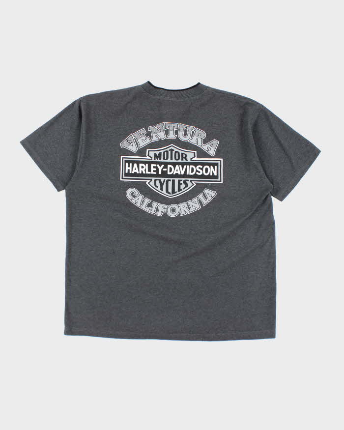 Vintage Y2k 00s Harley Davidson Polo Shirt - XL