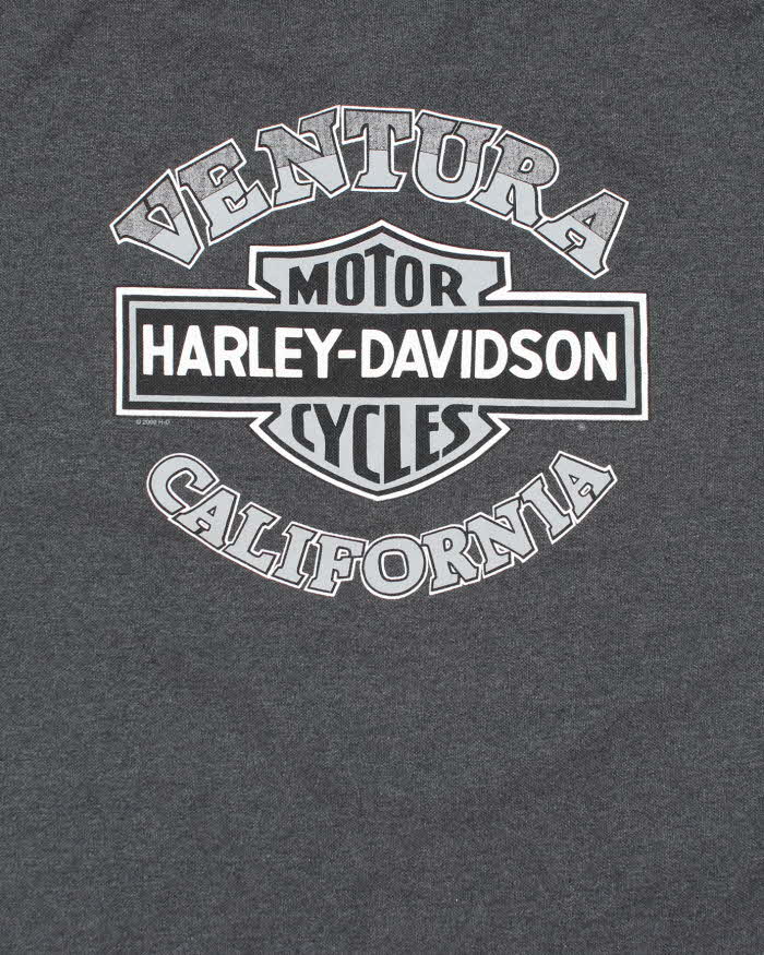 Vintage Y2k 00s Harley Davidson Polo Shirt - XL