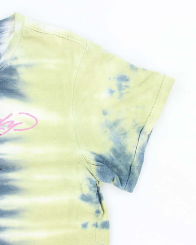 Vintage Y2K Ed Hardy Tie-Dye Tribal Style T-Shirt - XL