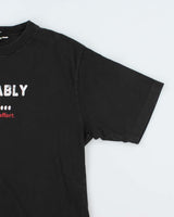 Vintage 90's Single Stitch Funny Slogan T-Shirt - L