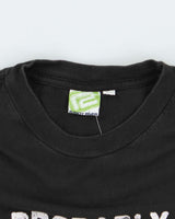 Vintage 90's Single Stitch Funny Slogan T-Shirt - L