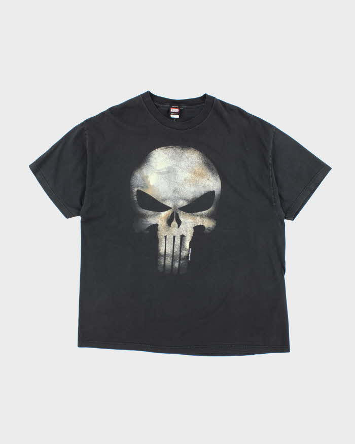 Vintage 2000's Mavel Big Punisher Logo Graphic T-Shirt - XL