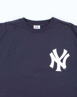 Vintage 90's Majestic New York Yankees Baseball T-Shirt - XXL
