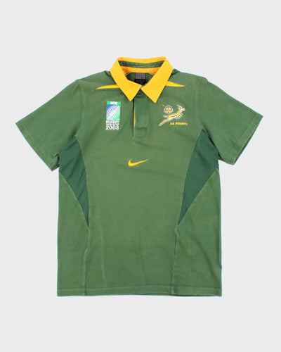 Vintage 00s Nike Rugby World Cup 2003 Polo Shirt - M
