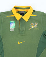 Vintage 00s Nike Rugby World Cup 2003 Polo Shirt - M