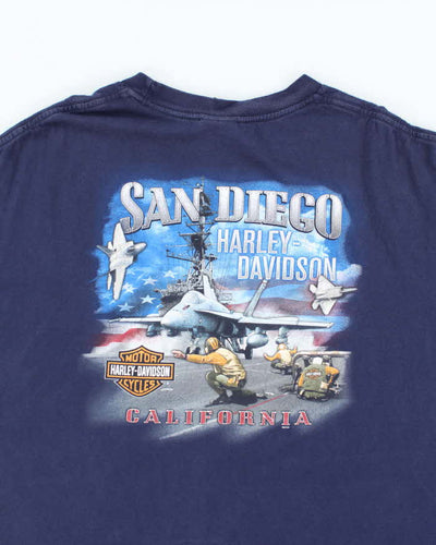 Vintage 2000's Harley Davidson Oversized T-Shirt - XL