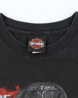 Vintage 2000's Harley Davidson Ride of the Living Dead Graphic T-Shirt - XL